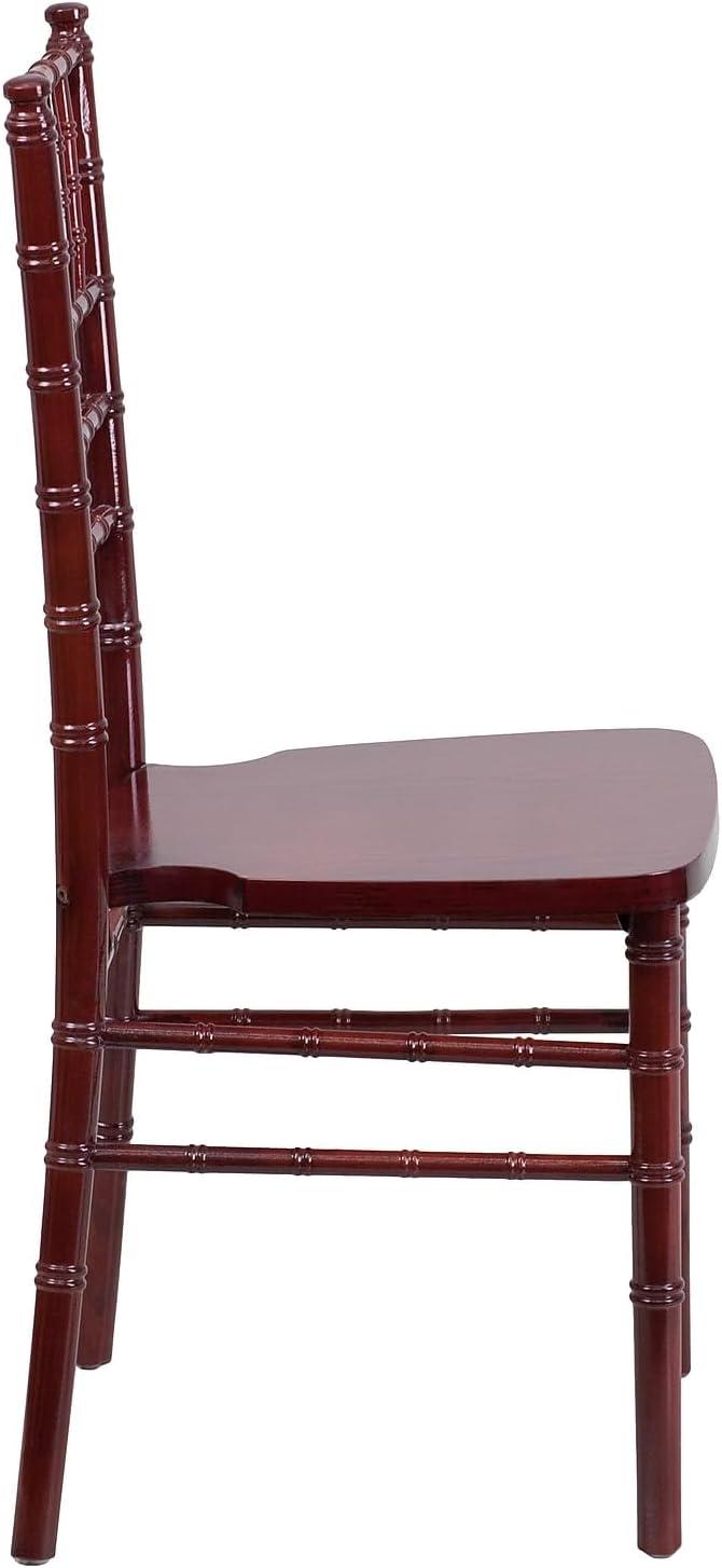 imageFlash Furniture Hercules Series Chiavari Chair for Formal Events and Banquets CommercialResidential AllOccasion Event Chair WhiteMahogany