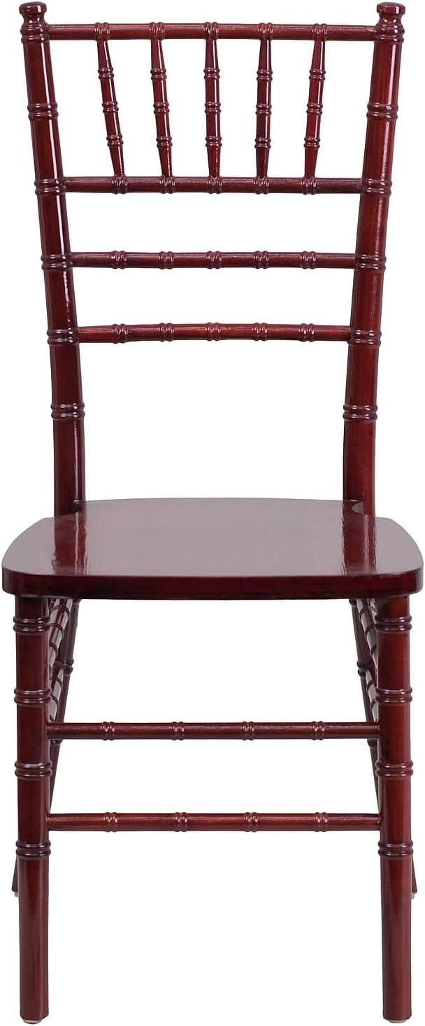 imageFlash Furniture Hercules Series Chiavari Chair for Formal Events and Banquets CommercialResidential AllOccasion Event Chair WhiteMahogany