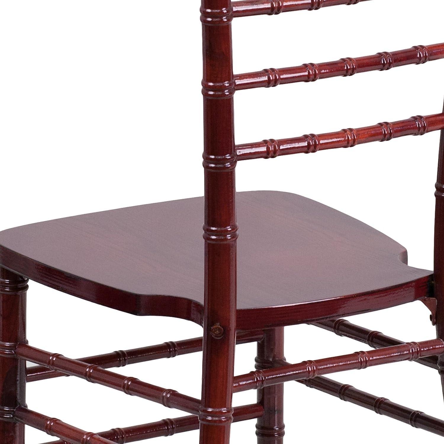 imageFlash Furniture Hercules Series Chiavari Chair for Formal Events and Banquets CommercialResidential AllOccasion Event Chair WhiteMahogany