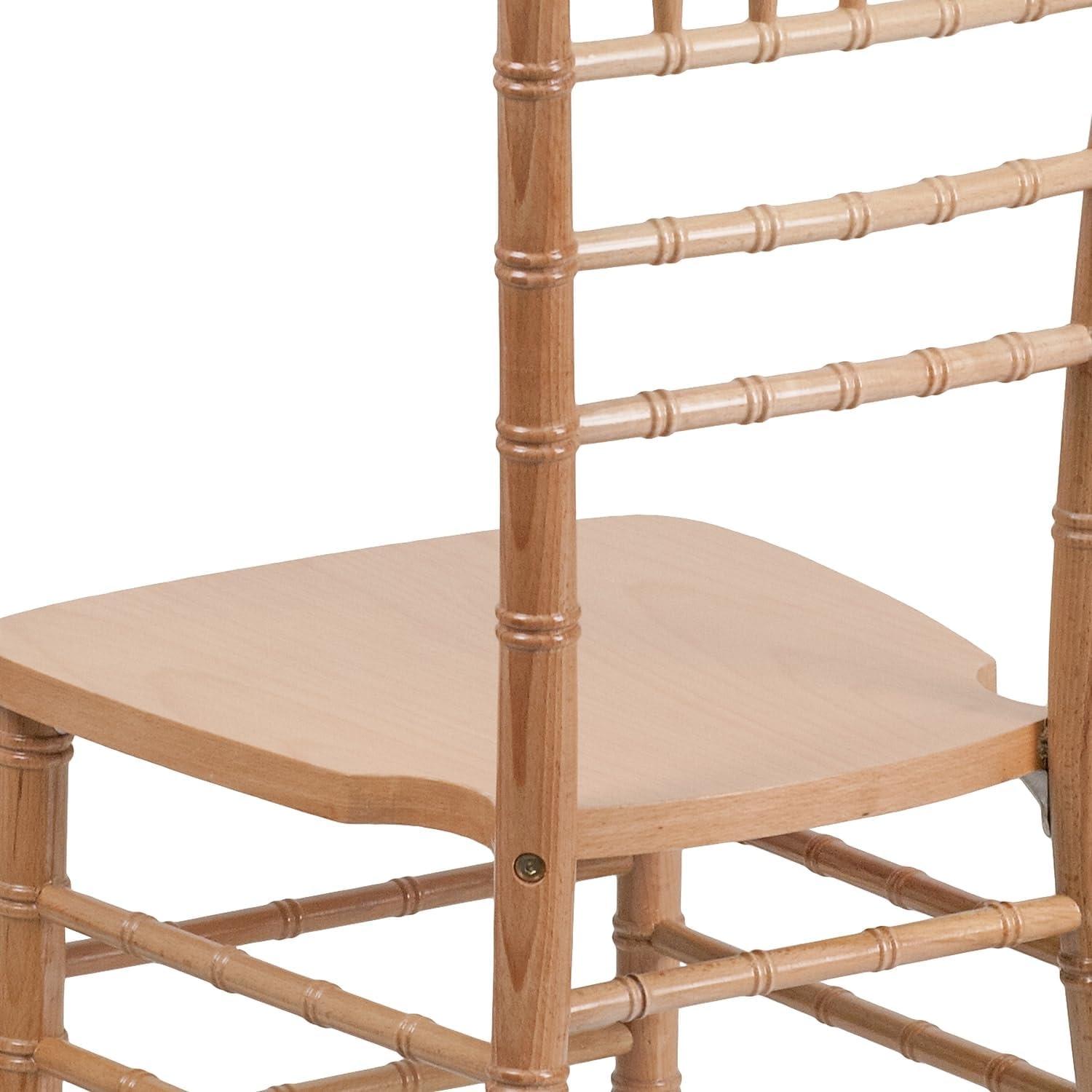 imageFlash Furniture Hercules Series Chiavari Chair for Formal Events and Banquets CommercialResidential AllOccasion Event Chair WhiteNatural