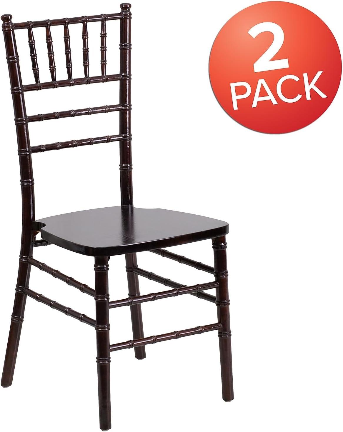 imageFlash Furniture Hercules Series Chiavari Chair for Formal Events and Banquets CommercialResidential AllOccasion Event Chair WhiteWalnut