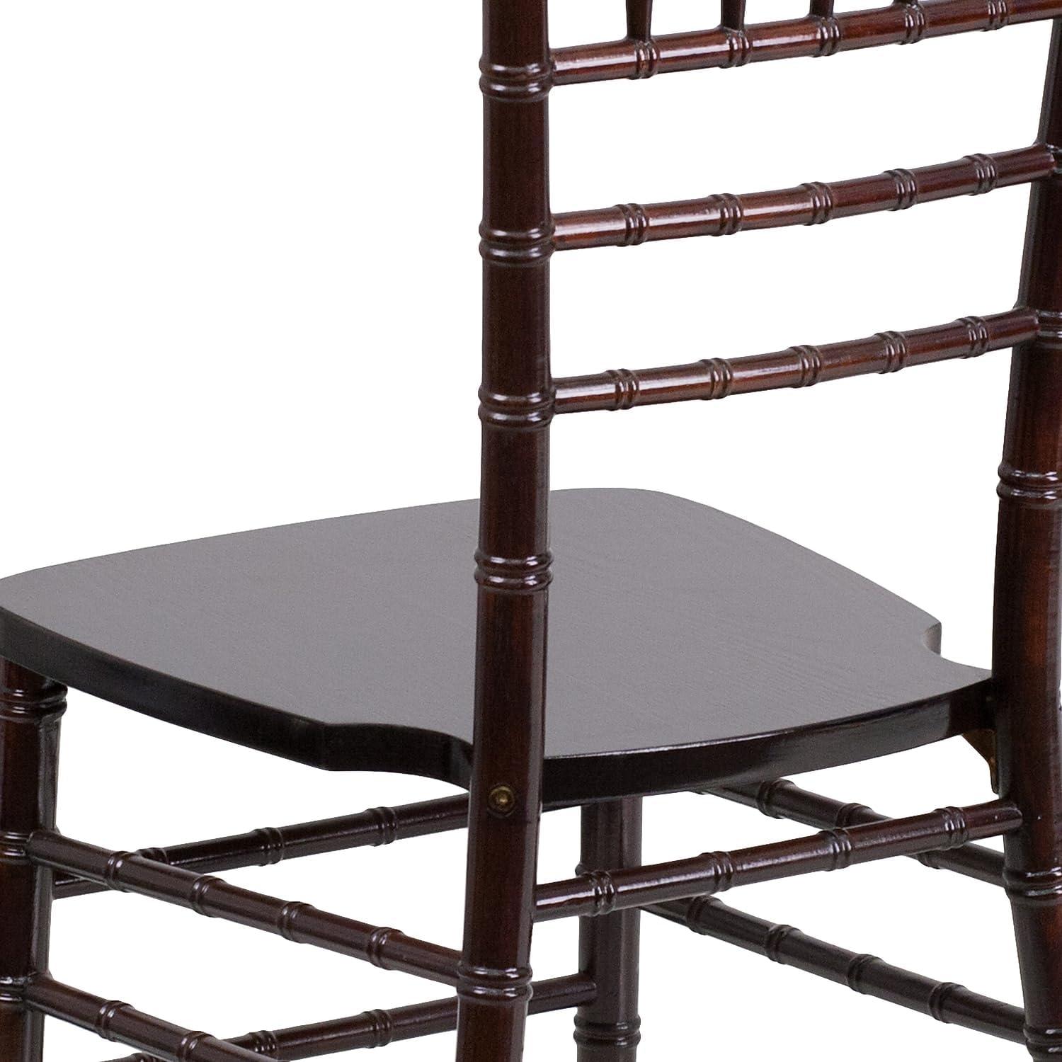 imageFlash Furniture Hercules Series Chiavari Chair for Formal Events and Banquets CommercialResidential AllOccasion Event Chair WhiteWalnut