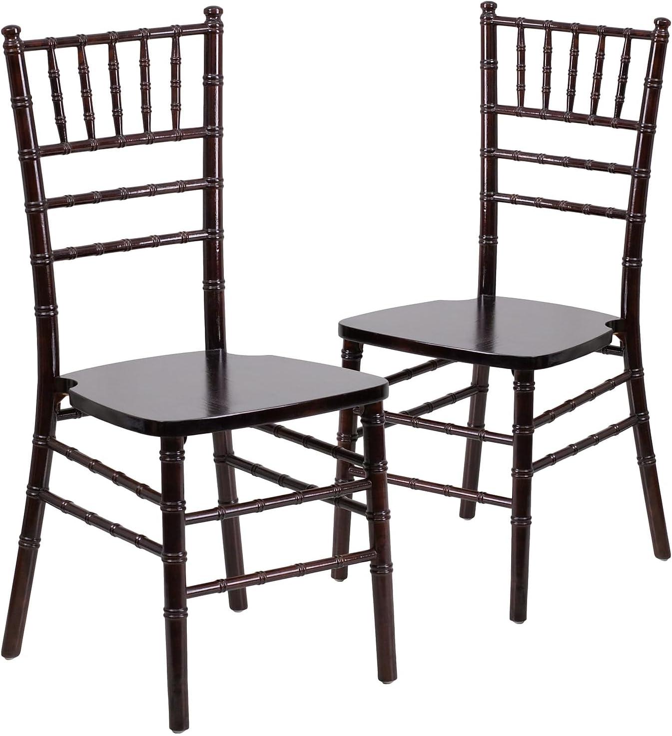 imageFlash Furniture Hercules Series Chiavari Chair for Formal Events and Banquets CommercialResidential AllOccasion Event Chair WhiteWalnut