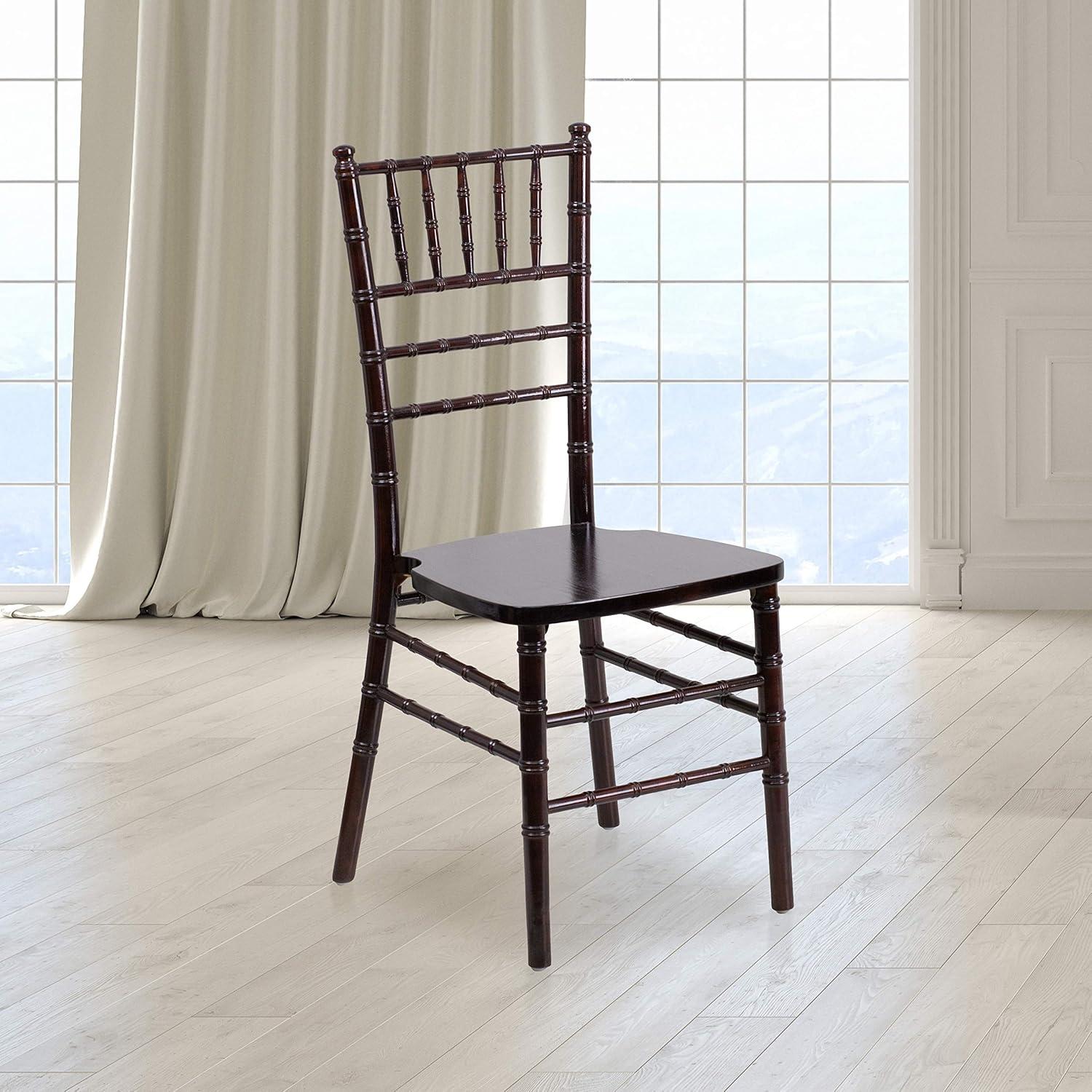 imageFlash Furniture Hercules Series Chiavari Chair for Formal Events and Banquets CommercialResidential AllOccasion Event Chair WhiteWalnut