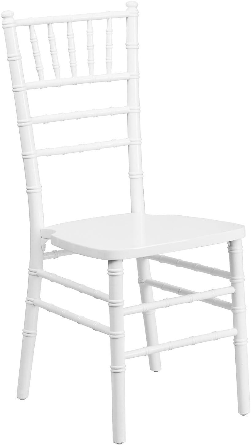 imageFlash Furniture Hercules Series Chiavari Chair for Formal Events and Banquets CommercialResidential AllOccasion Event Chair WhiteWhite