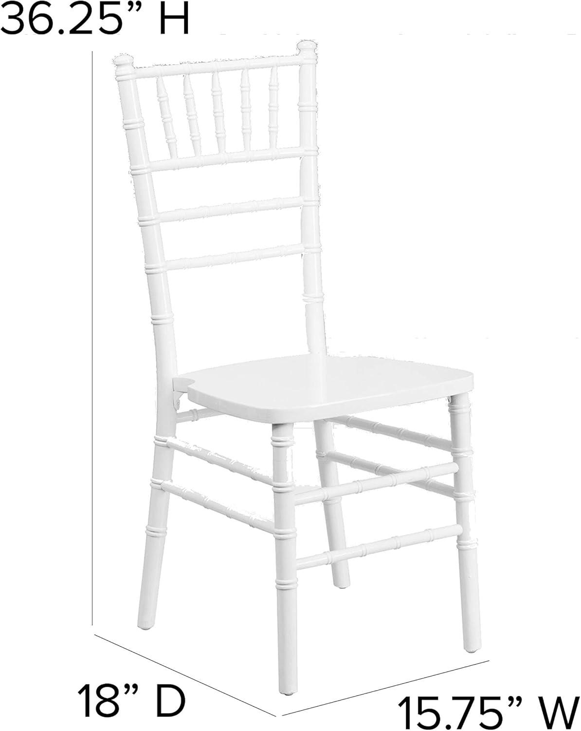 imageFlash Furniture Hercules Series Chiavari Chair for Formal Events and Banquets CommercialResidential AllOccasion Event Chair WhiteWhite