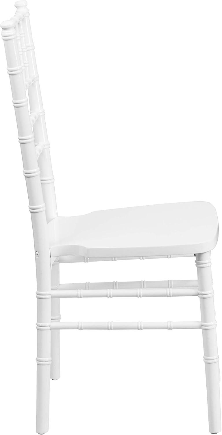 imageFlash Furniture Hercules Series Chiavari Chair for Formal Events and Banquets CommercialResidential AllOccasion Event Chair WhiteWhite