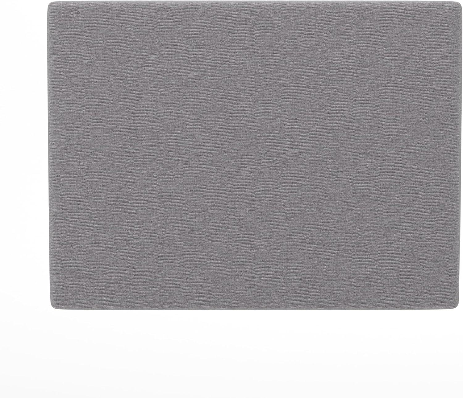 imageFlash Furniture Hugo Twin Headboard with 2 Outlets USB Port USB TypeC Port Faux Linen Upholstery Dual Hanging Options BeigeGray