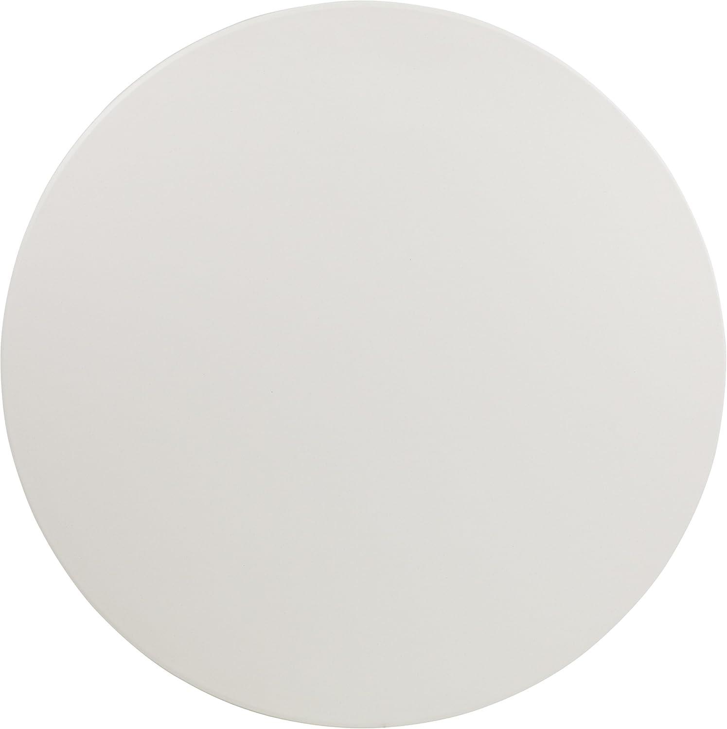 imageFlash Furniture Kathryn 5Foot Round Granite White Plastic Folding Table Commercial Grade Round Table for 8 Guests