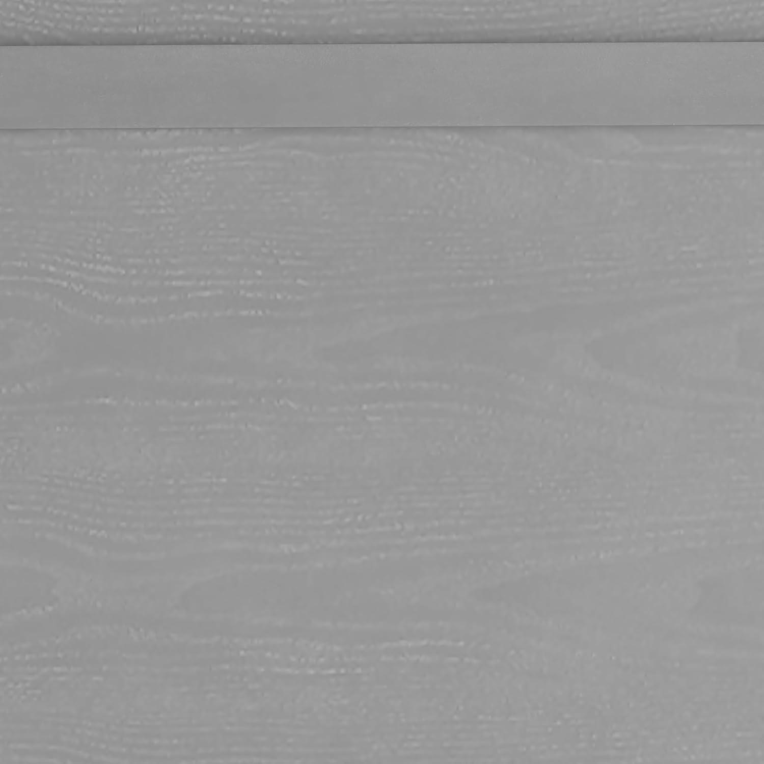 imageFlash Furniture Kingston Solid Wood Platform Bed with Wooden Slats and Headboard No Box Spring Needed King Size BrownGrey