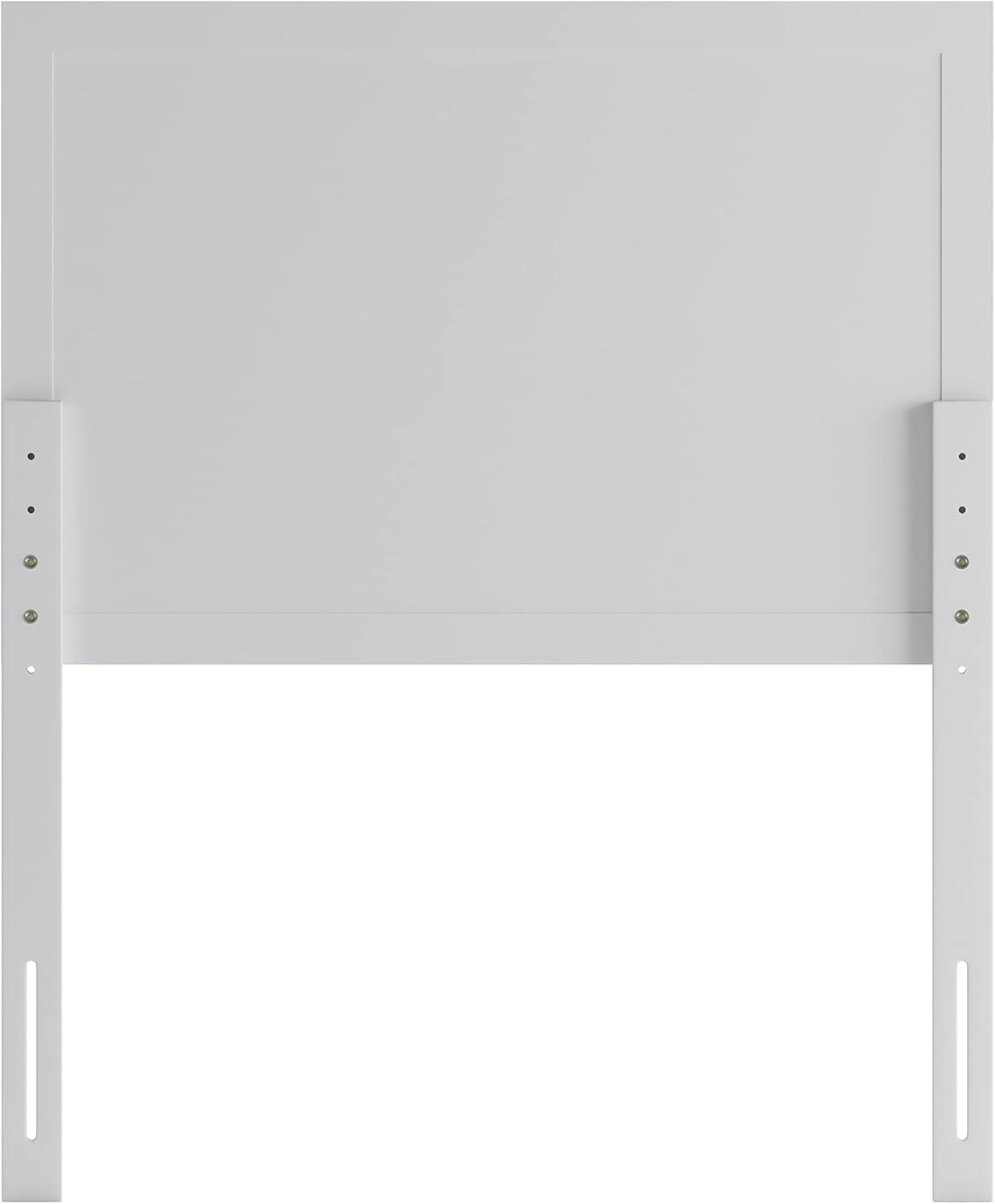 imageFlash Furniture Oliver King Size Wooden Headboard Only Four Panel Headboard in WhiteWhite