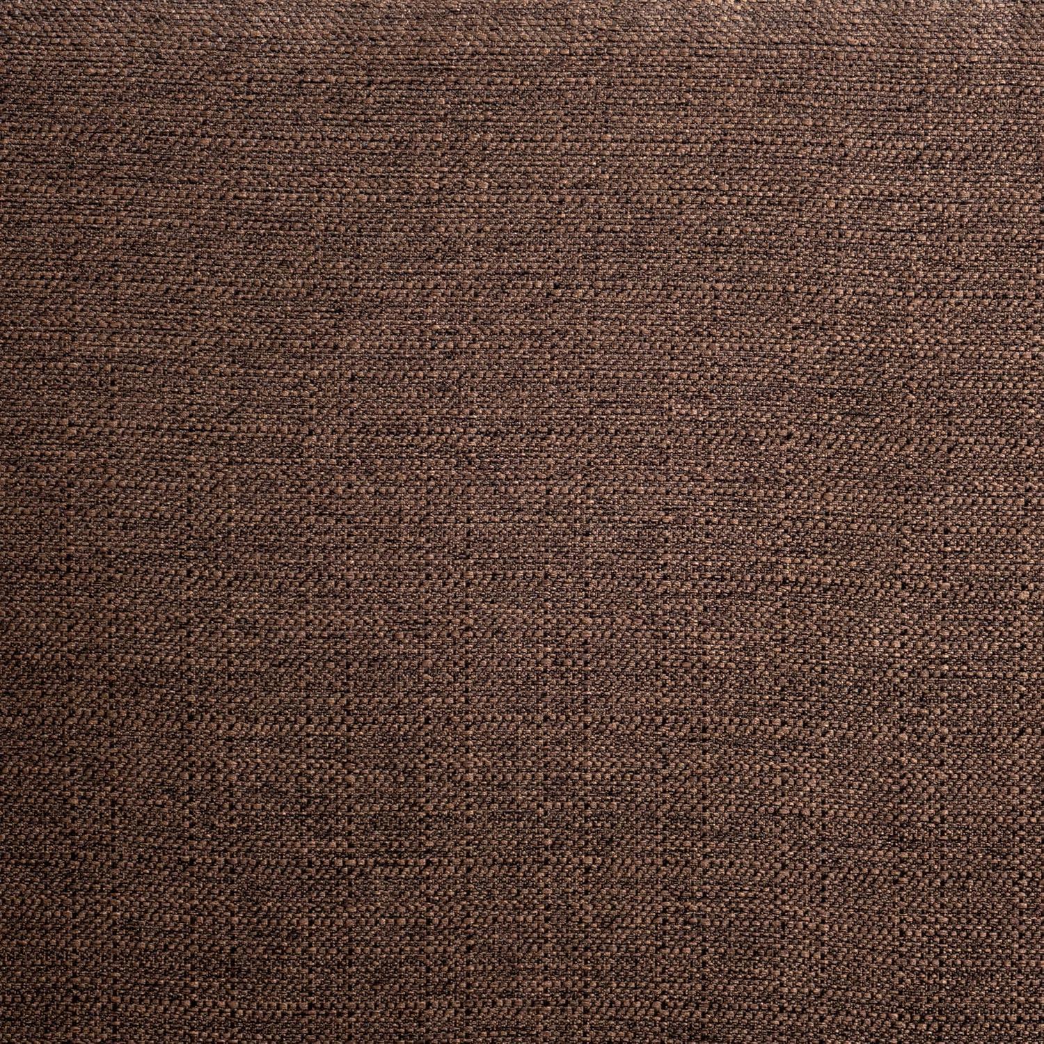 imageFlash Furniture Prescott Slim Wingback Recliner Chair Traditional Push Back Recliner Brown Polyester Fabric with Accent Nail Trim Pocket Spring SeatBrown