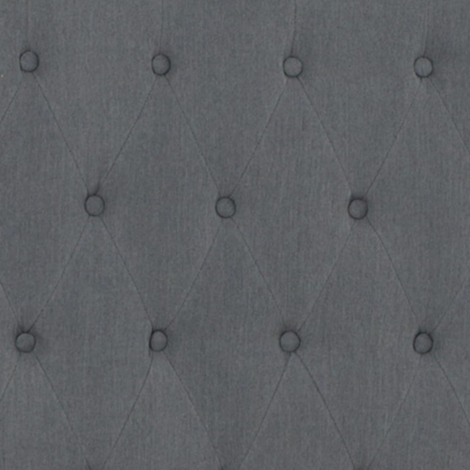 imageFlash Furniture Riverdale Full Size Tufted Upholstered Platform Bed in Light Gray FabricDark Gray