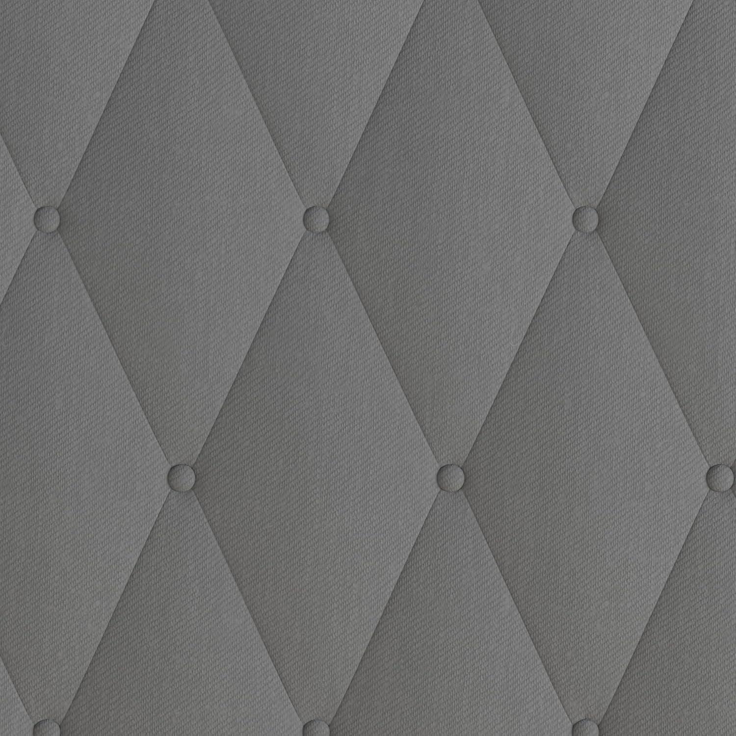 imageFlash Furniture Riverdale Full Size Tufted Upholstered Platform Bed in Light Gray FabricDark Gray