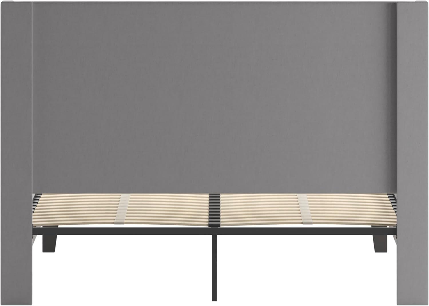 imageFlash Furniture Riverdale Full Size Tufted Upholstered Platform Bed in Light Gray FabricLight Gray