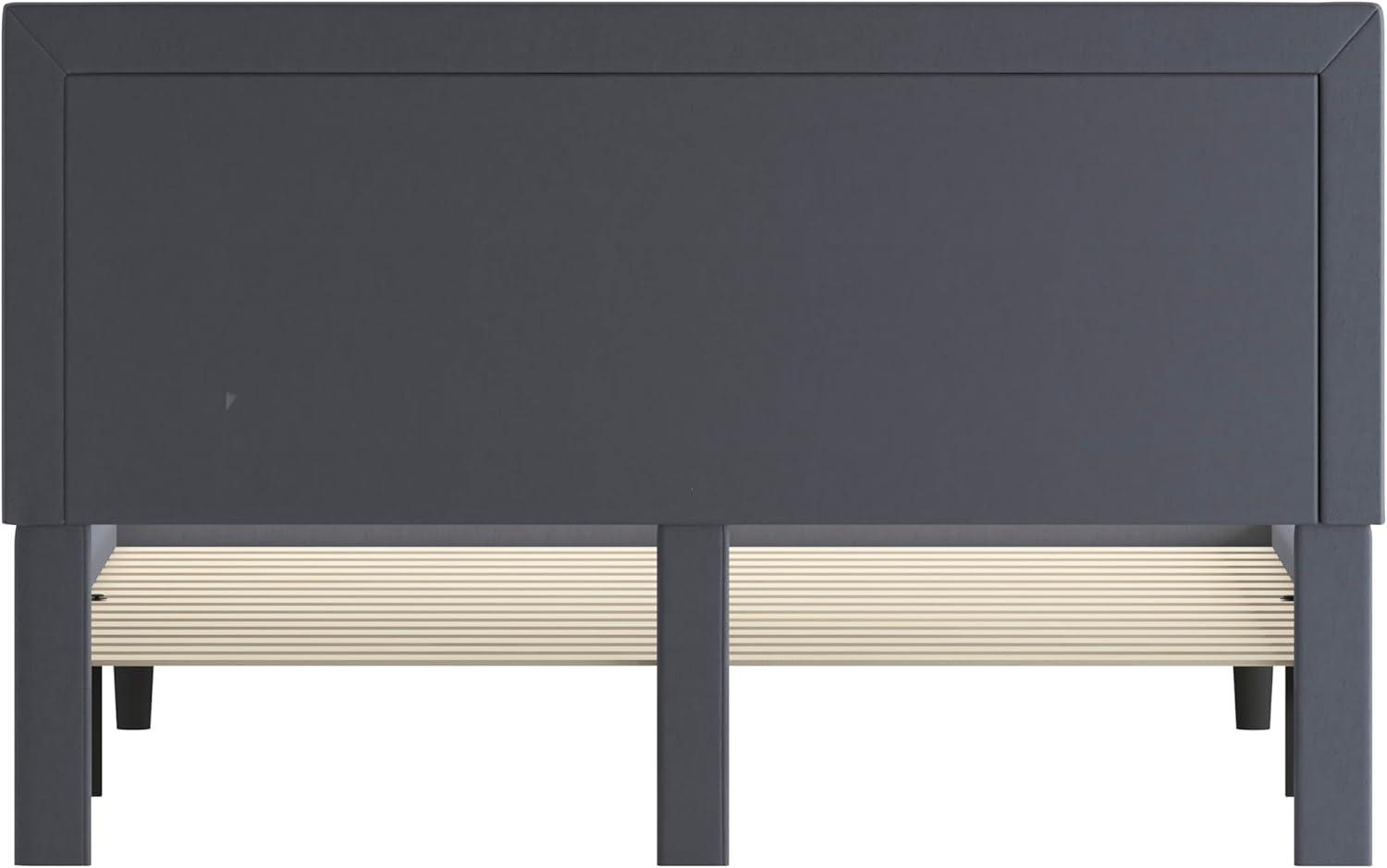 imageFlash Furniture Roxbury King Size Tufted Upholstered Platform Bed in Beige FabricLight Gray