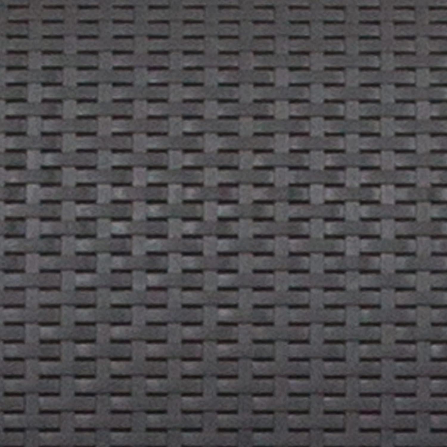 imageFlash Furniture Seneca Dark Gray Faux Rattan Sofa with AllWeather Seneca Light Gray CushionsDark Gray
