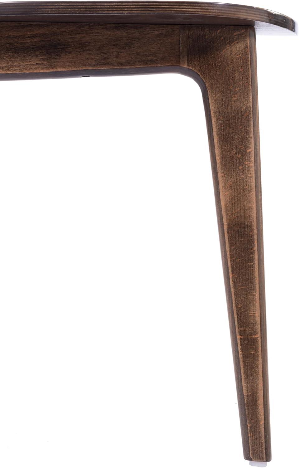 imageFlash Furniture Verona Solid Wood Dining Chair Commercial Grade Restaurant Chair with Contoured Backrest Solid Wood Frame Antique CopperAntique Copper