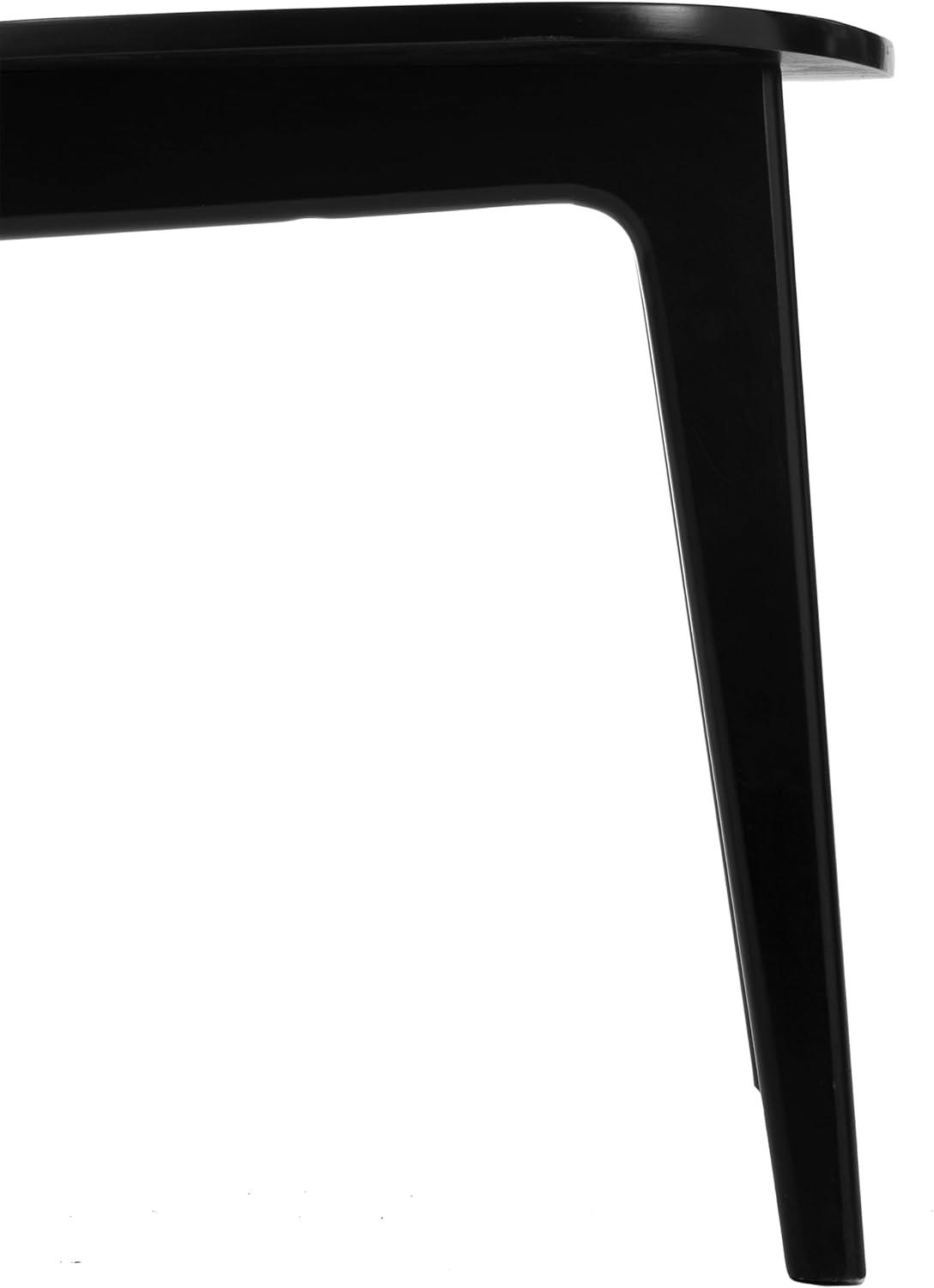 imageFlash Furniture Verona Solid Wood Dining Chair Commercial Grade Restaurant Chair with Contoured Backrest Solid Wood Frame Antique CopperBlack