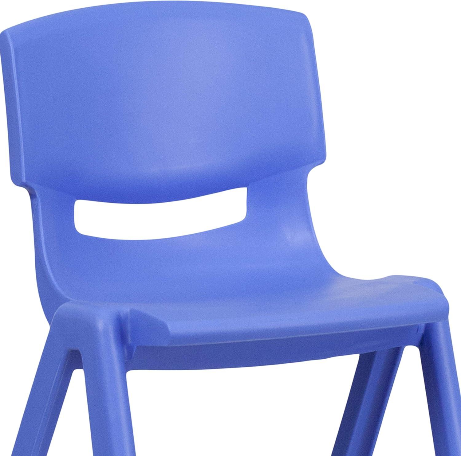 imageFlash Furniture Whitney 5 Pack Natural Plastic Stackable School Chair with 1325quot Seat HeightAssorted