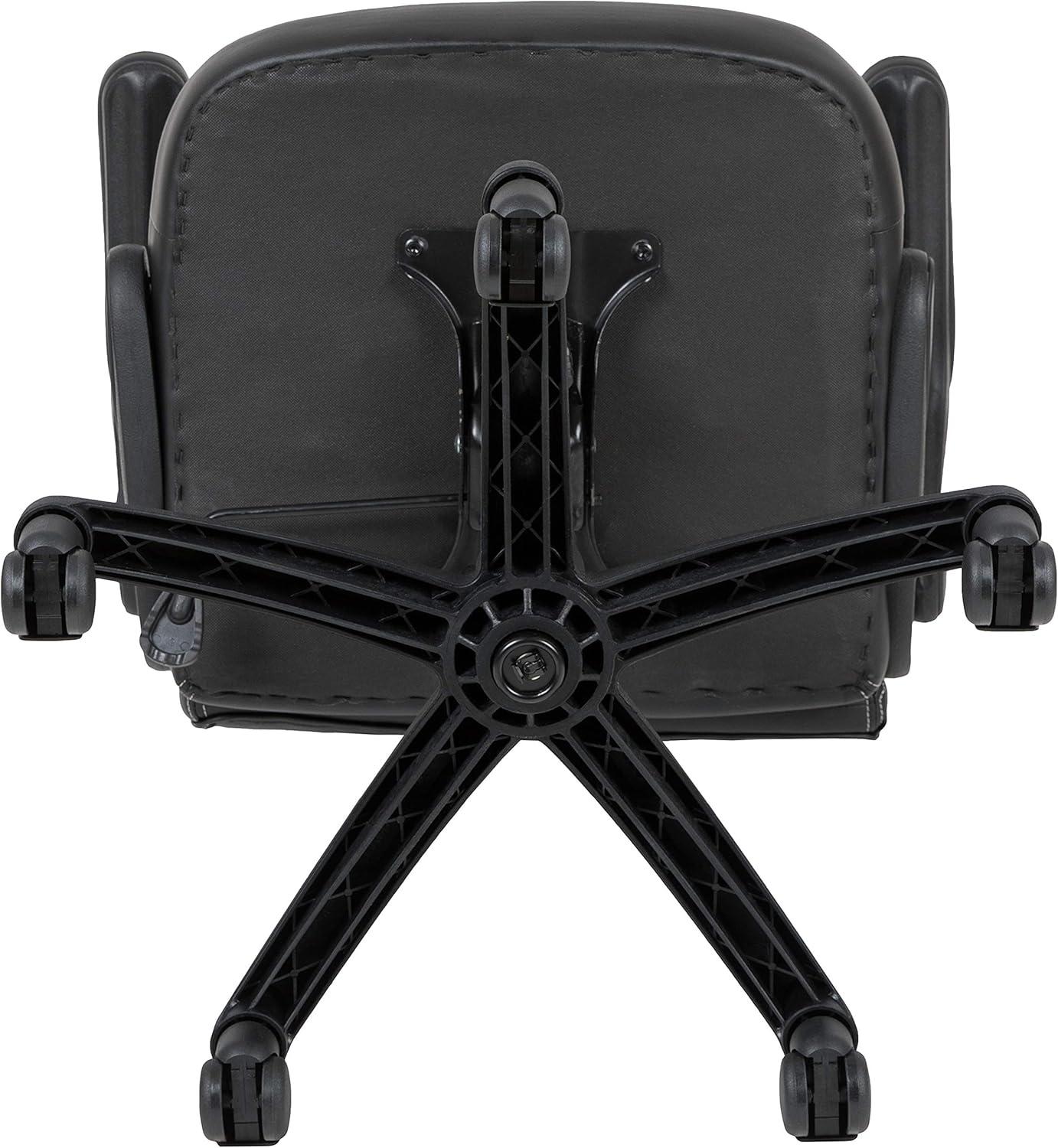 imageFlash Furniture X10 HighBack LeatherSoft Racing Style Gaming Chair with FlipUp Arms Ergonomic Padded Swivel Computer Chair RedBlackPink