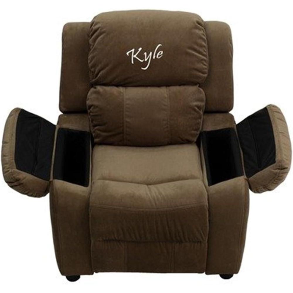 imageFlash EMB Brown MIC Kids Recliner