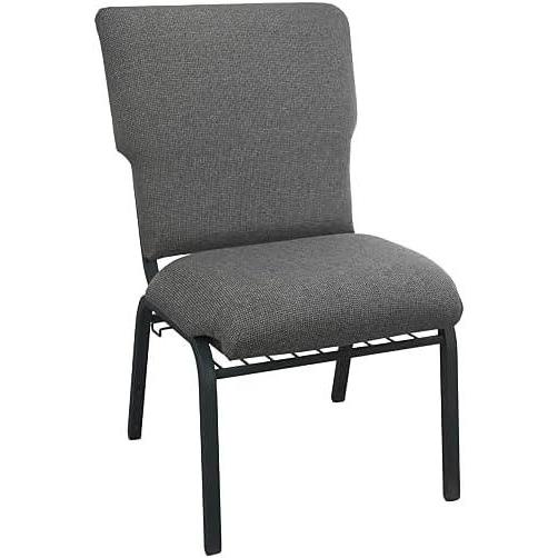 imageFlash Furniture Advantage Mixed Tan Discount Church Chair 21 in WideFossil FabricBlack Frame