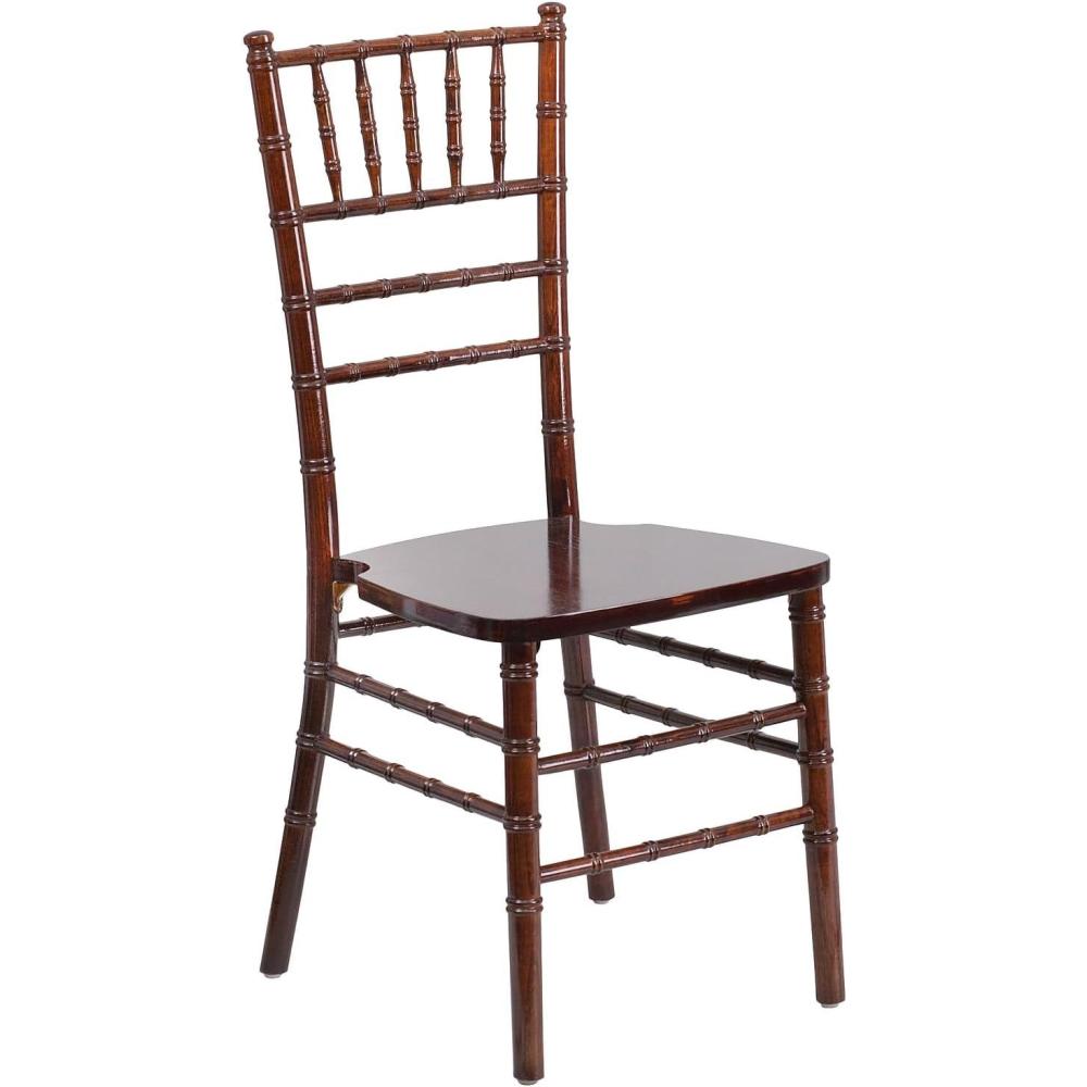 imageFlash Furniture Hercules Series Chiavari Chair for Formal Events and Banquets CommercialResidential AllOccasion Event Chair WhiteFruitwood
