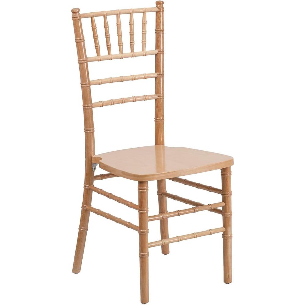 imageFlash Furniture Hercules Series Chiavari Chair for Formal Events and Banquets CommercialResidential AllOccasion Event Chair WhiteNatural