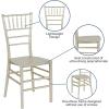 Flash Furniture 2 Pack HERCULES Series Gold Resin Stacking Chiavari Chair(Champagne)