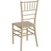Flash Furniture 2 Pack HERCULES Series Gold Resin Stacking Chiavari Chair(Gold)