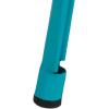 Flash Furniture 30″H Commercial Modern Metal Backless Barstool, Indoor/Outdoor Industrial Square Stacking Bar Stool for Patio Bars/Restaurants, Black(Crystal Teal-blue)