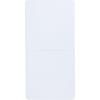 Flash Furniture 4-Foot Height Adjustable Bi-Fold Granite White Plastic Folding Table(Classic)
