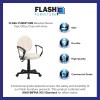 Flash Furniture Brandon Basketball Swivel Task Office Chair(Brown and Cream)