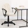 Flash Furniture Brandon Basketball Swivel Task Office Chair(Brown and Cream)