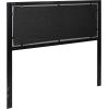 Flash Furniture Bristol Metal Tufted Upholstered Full Size Headboard in Light Gray Fabric(Light Gray)