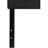 Flash Furniture Cambridge Tufted Upholstered King Size Headboard in Black Fabric