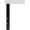 Flash Furniture Cambridge Tufted Upholstered Twin Size Headboard in White Fabric(White)