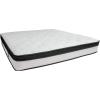 Flash Furniture Capri Comfortable Sleep 12 Inch CertiPUR-US Certified Memory Foam & Pocket Spring Mattress, Full Mattress in a Box White(King)