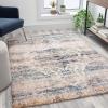 Flash Furniture Dana Artisan Old English Style Traditional Rug – 2’x6′ – Blue Polyester(Blue)