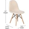 Flash Furniture Dinings, 2 Pack, Gray(Off-white)