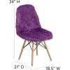 Flash Furniture Dinings, 2 Pack, Gray(Purple)