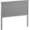 Flash Furniture Fiona King Size Wooden Headboard Only, Herringbone Patterned Adjustable Headboard in Light Brown(Gray Wash)