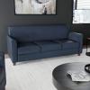 Flash Furniture HERCULES Diplomat Series Black LeatherSoft Sofa(Navy)