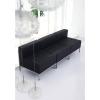 Flash Furniture HERCULES Imagination Series Contemporary Black LeatherSoft Middle Chair(black)
