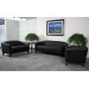 Flash Furniture HERCULES Imperial Series Brown LeatherSoft Chair(Black)