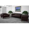 Flash Furniture HERCULES Imperial Series Brown LeatherSoft Chair(Brown)