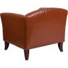 Flash Furniture HERCULES Imperial Series Brown LeatherSoft Chair(Cognac)