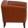 Flash Furniture HERCULES Imperial Series Brown LeatherSoft Chair(Cognac)