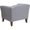 Flash Furniture HERCULES Imperial Series Brown LeatherSoft Chair(Grey)